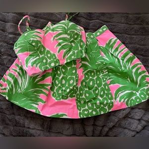 Lilly Pulitzer Parfait Pink Pout Flamenco Set
